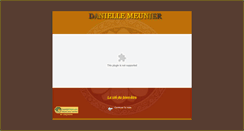 Desktop Screenshot of daniellemeunier.be